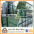 European style double wire fence